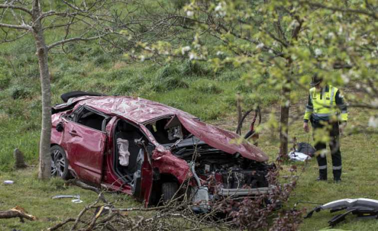 La Guardia Civil reconstruirá el próximo 7 de junio el accidente de Xove en el que fallecieron cuatro jóvenes