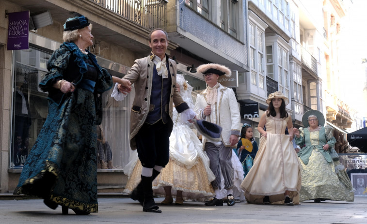 Ferrol se llena de burgueses y aristócratas de mano del III Festival Ilustrado