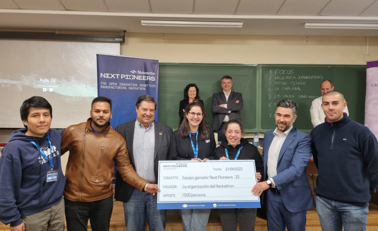 “Focus”, ganadores del “hackathon” impulsado por Navantia y el Campus de Ferrol