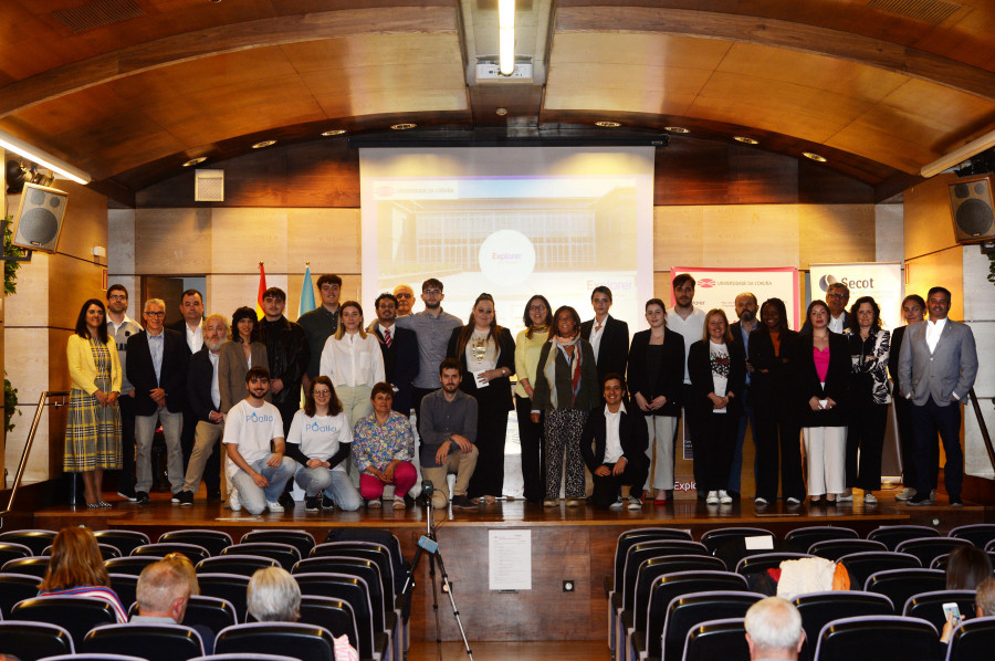 Presentación de proyectos y entrega de premios del programa Explorer en el Campus de Ferrol