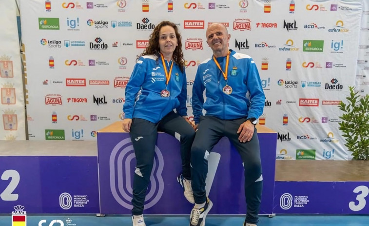 Plata y bronce para Marta González y Eliseo Penabad
