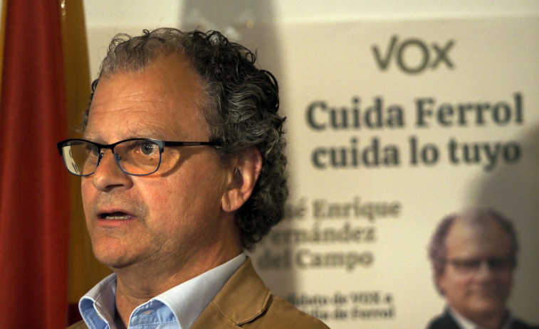 FERROL | J. Enrique Fernández del Campo (Vox) | “Las encuestas nos dan uno o dos ediles”