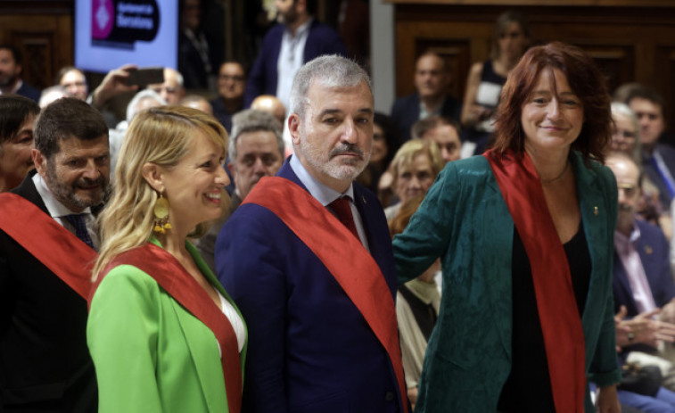 Collboni, elegido alcalde de Barcelona con el apoyo in extremis de los comunes y el PP