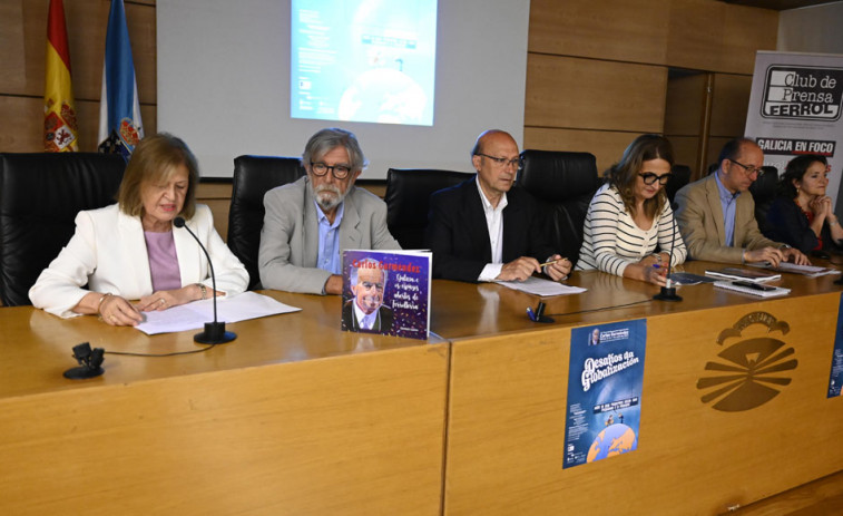 Anxo Lorenzo: “Este curso é un acto de xenerosidade do Club de Prensa de Ferrol con Carlos Gurméndez”