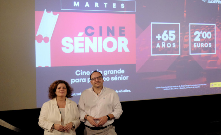 Más de 170 mayores de 65 se han beneficiado en la ciudad del programa “Cine Sénior”