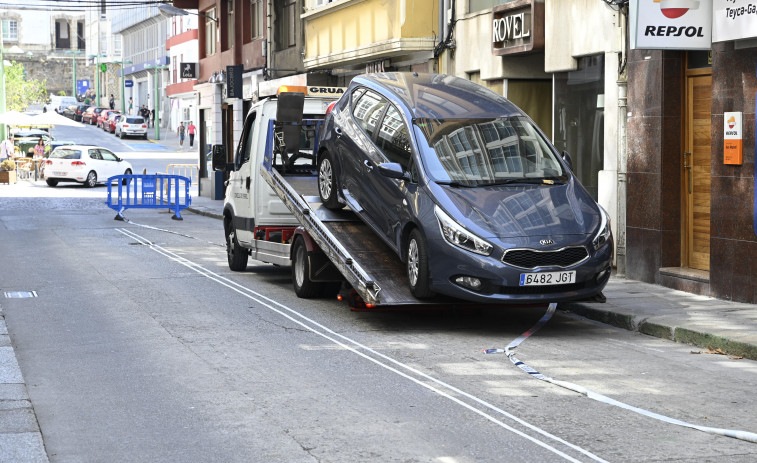 El Concello de Ferrol cambia de opinión y permite el acceso al parking del Cantón todo el día