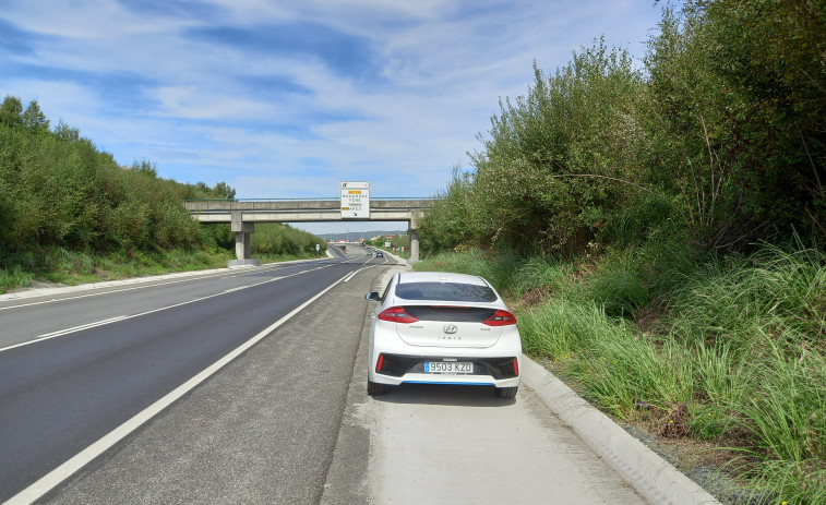 Finalizan las obras de mejora de la vía de alta capacidad que conecta Ares y Mugardos