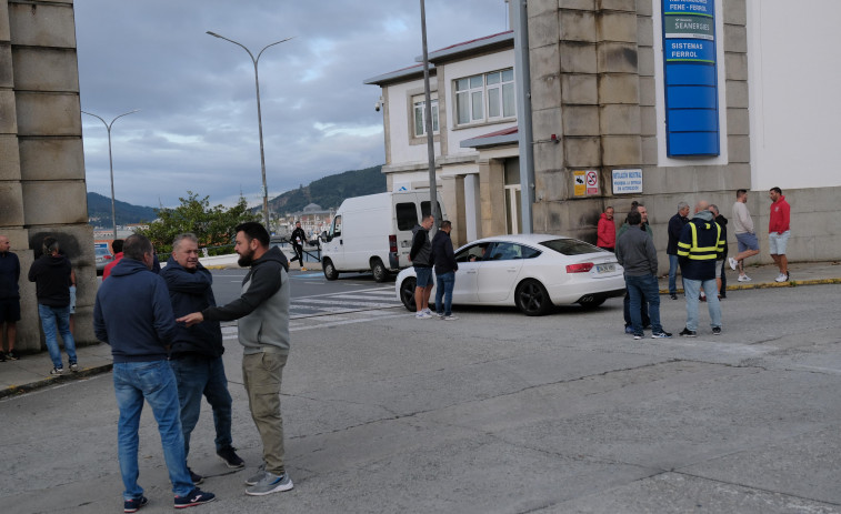 Impiden la entrada a Navantia Ferrol a trabajadores de cuatro empresas que no cumplen el convenio del metal