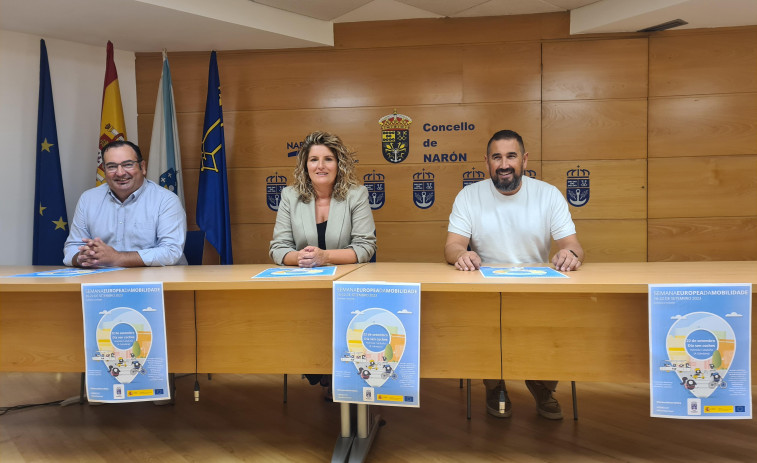 Narón celebra con un amplio programa el Día sin coches bajo el lema “Combina e móvete!”