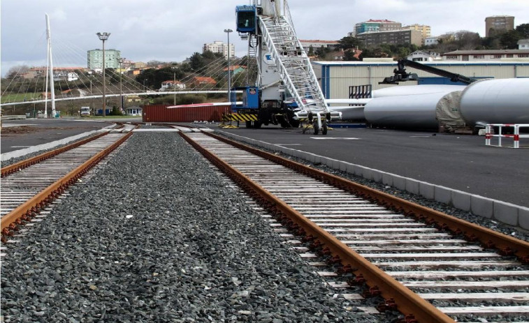 El puerto inicia la licitación de la asistencia técnica para la conexión  por tren a Caneliñas