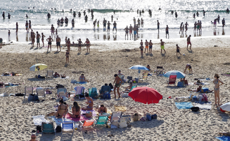 Temperaturas de canícula en un día con la segunda máxima del año