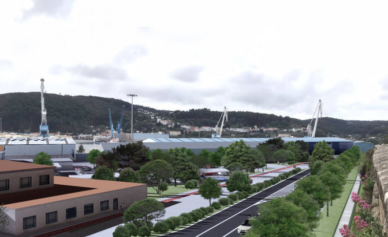 La Carretera Baja del Puerto de Ferrol comienza su incorporación a la trama urbana