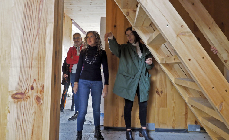 La construcción de vivienda con madera se asienta en Ferrolterra