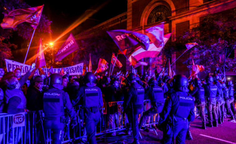 El PSOE y las protestas en Ferraz: 