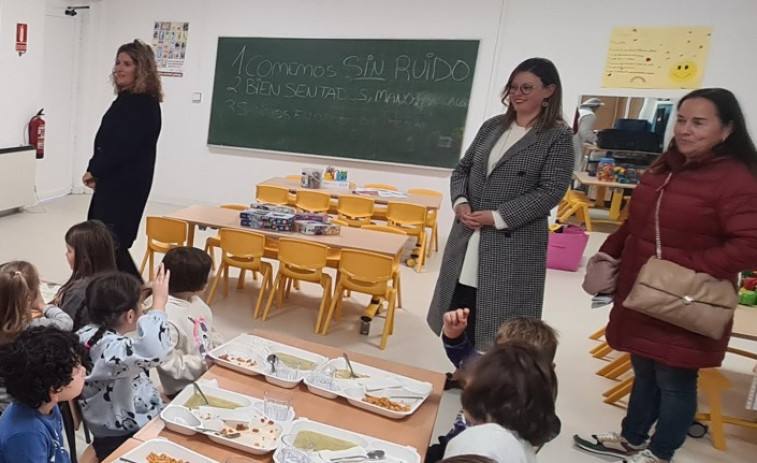 El colegio de Piñeiros, en Narón, estrena este curso comedor escolar