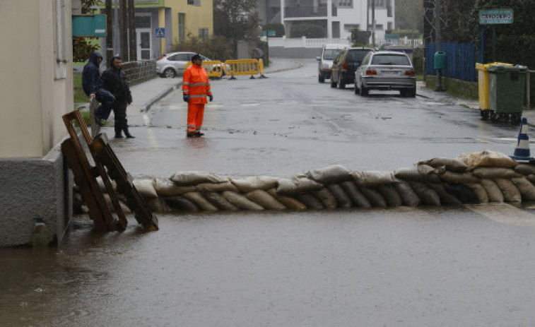 Inundaciones y desbordamientos por toda Galicia a causa del temporal