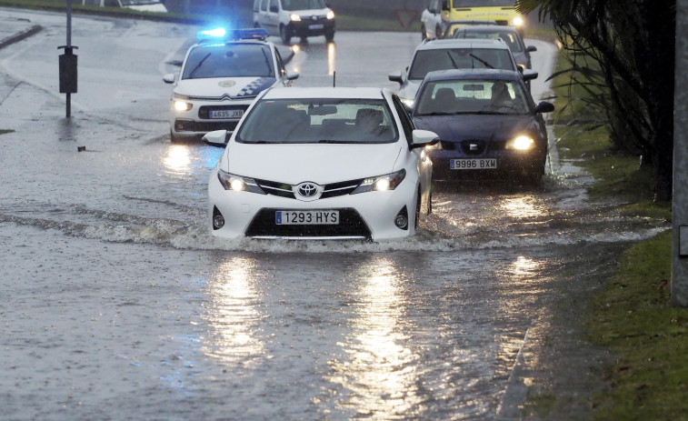 Las fuertes lluvias de las últimas semanas evidencian problemas estructurales en el entorno de Ferrolterra
