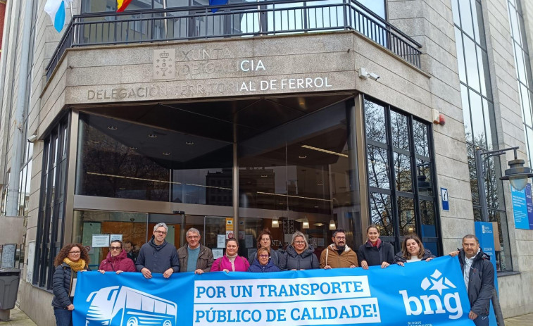 O BNG da comarca demanda con carácter de urxencia un transporte público de calidade