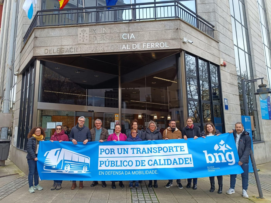 O BNG da comarca demanda con carácter de urxencia un transporte público de calidade