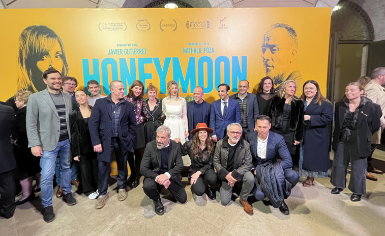 Ferrol acolleu a premier da última película de Javier Gutiérrez, “Honeymoon”