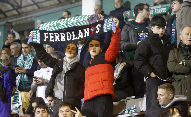 Más de 300 aficionados apoyarán al Racing de Ferrol en Burgos