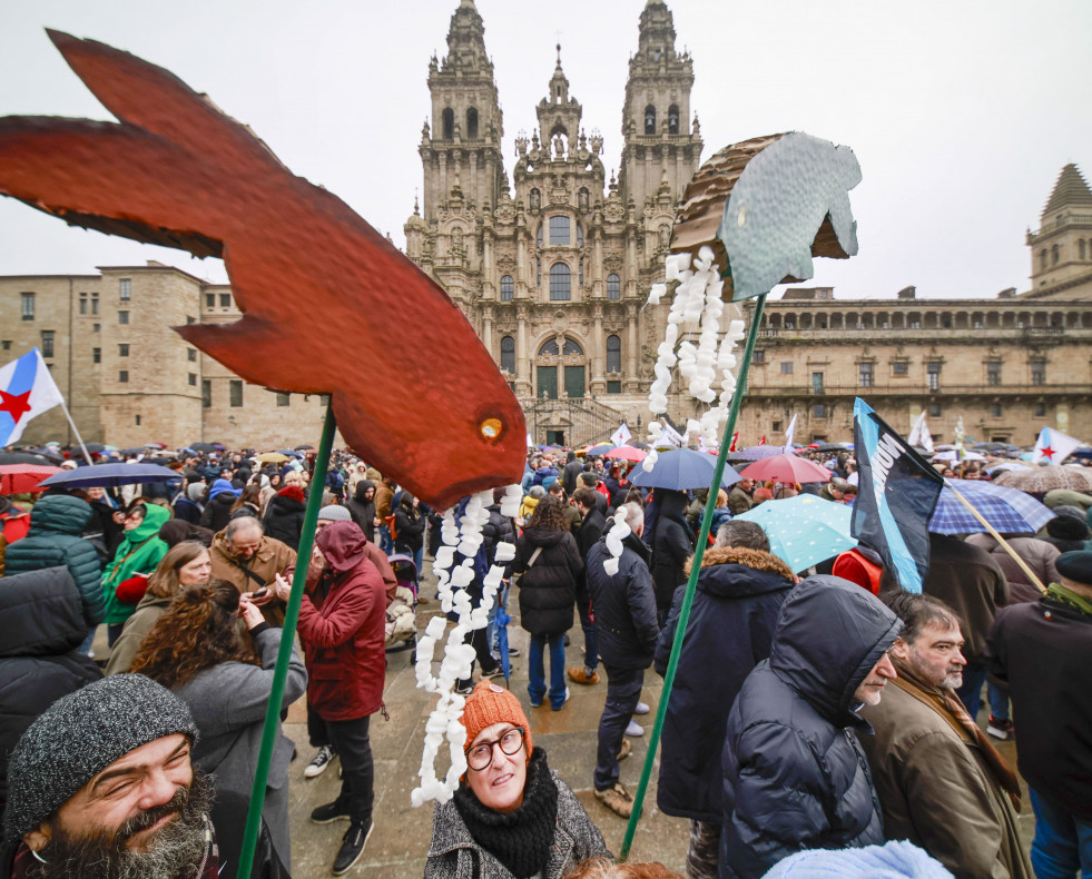 Manifestación en defensa del mar en Santiago de Compostela @EFE Lavandeira jr (6)