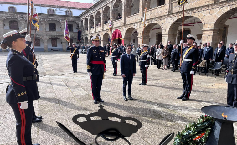 La Fuerza de Infantería de Marina conmemora en Ferrol su 487 aniversario