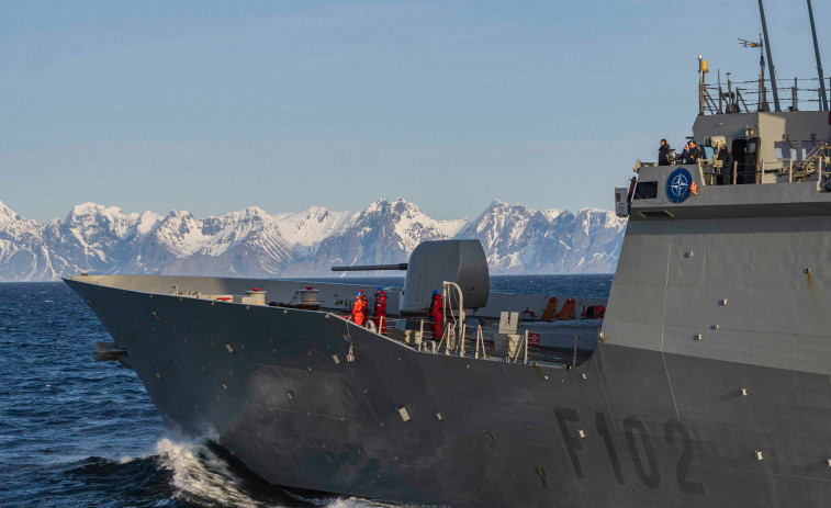 La fragata “Almirante Juan de Borbón” participa en el ejercicio Nordic Response