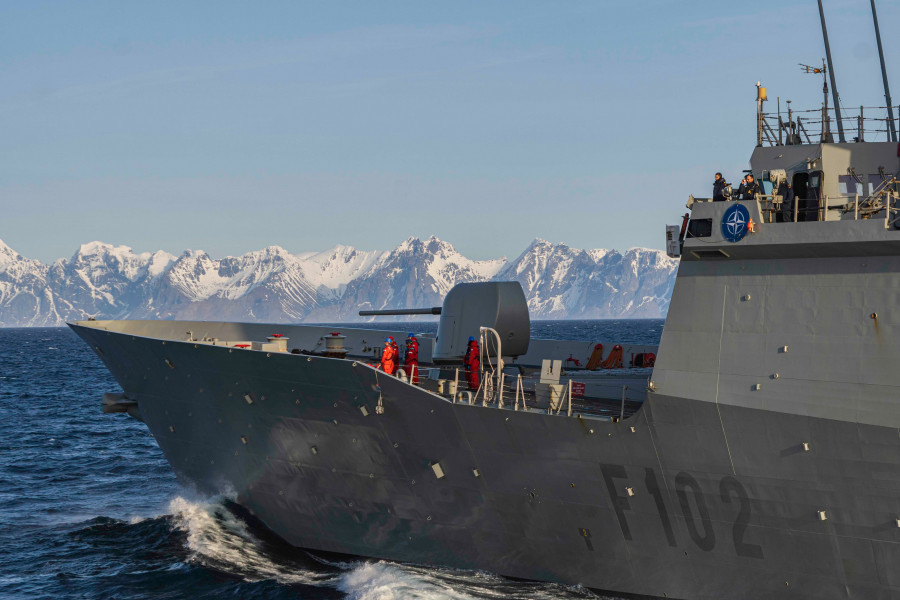 La fragata “Almirante Juan de Borbón” participa en el ejercicio Nordic Response