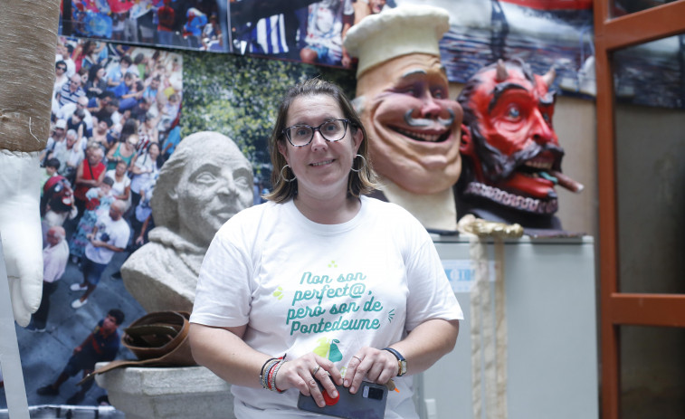 Alejandra Bellón, edila de Cultura de Pontedeume | “Queremos que el pueblo entero sea partícipe de Vila do Libro”