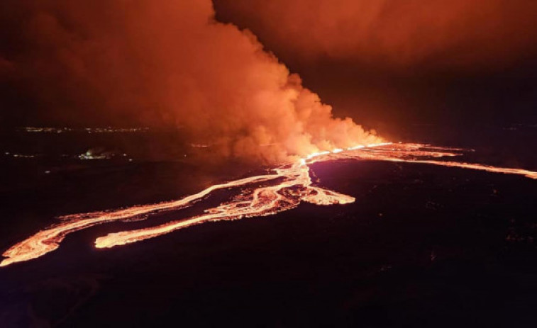 Islandia experimenta cuarta erupción volcánica desde octubre