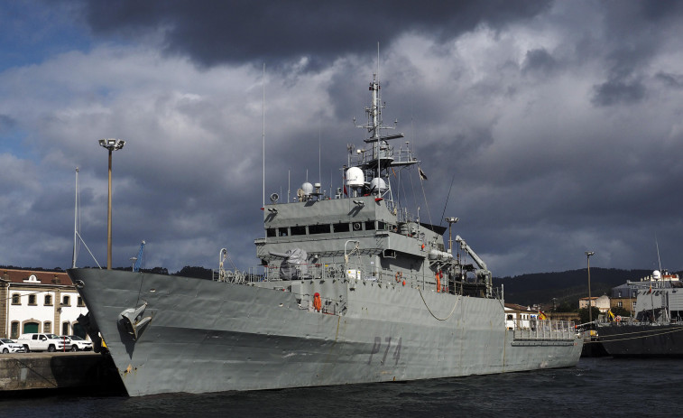 El “Atalaya” participa en la vigilancia de tres buques rusos en tránsito hacia el sur