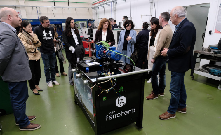 Repsol aborda con 100 alumnos del CIFP Ferrolterra los retos energéticos