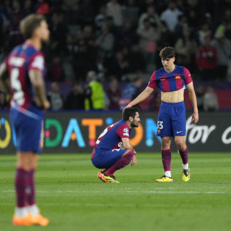 Los errores defensivos acaban con el sueño europeo del Barcelona (1-4)