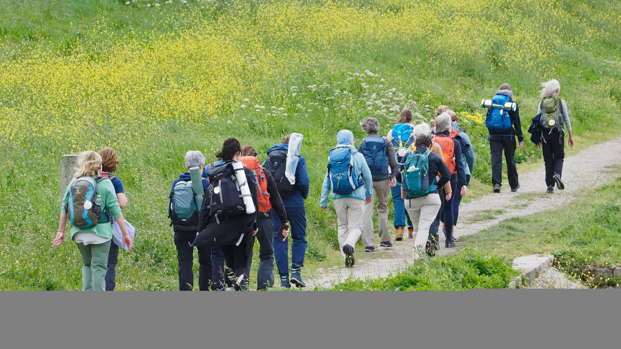 El Camino Inglés duplica en abril el número de peregrinos a Compostela