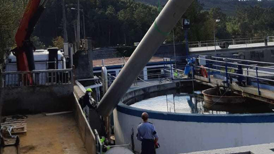 Finalizan los trabajos de modernización de la estación potabilizadora de Pontedeume