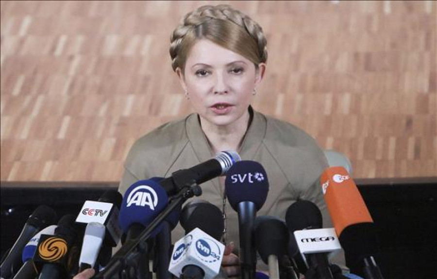 Timoshenko abre una vía de diálogo con las milicias prorrusas en Ucrania