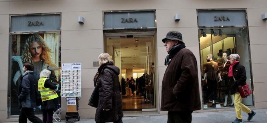 Zara figura entre 
las marcas europeas con mayor presencia internacional en las calles comerciales