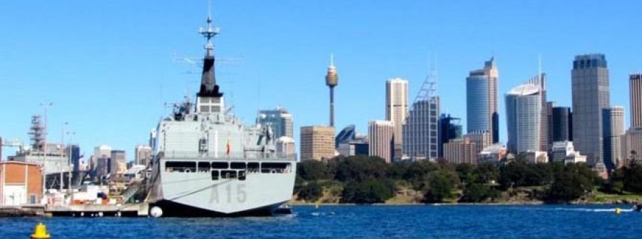 El BAC “Cantabria” inicia la última fase de su despliegue  en Australia