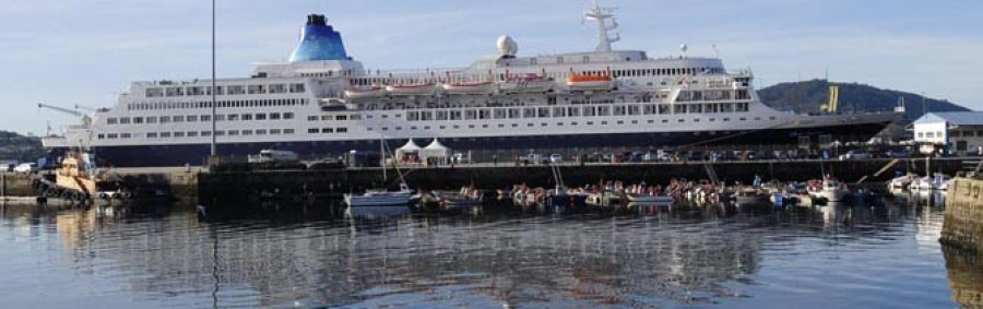 Ferrol inaugura hoy el año crucerístico con la escala del “Saga Sapphire”