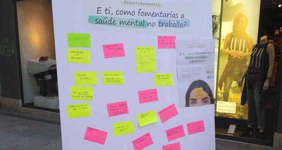 Saúde Mental Ferrol, Eume e Ortegal conmemora hoy el Día Mundial de su causa
