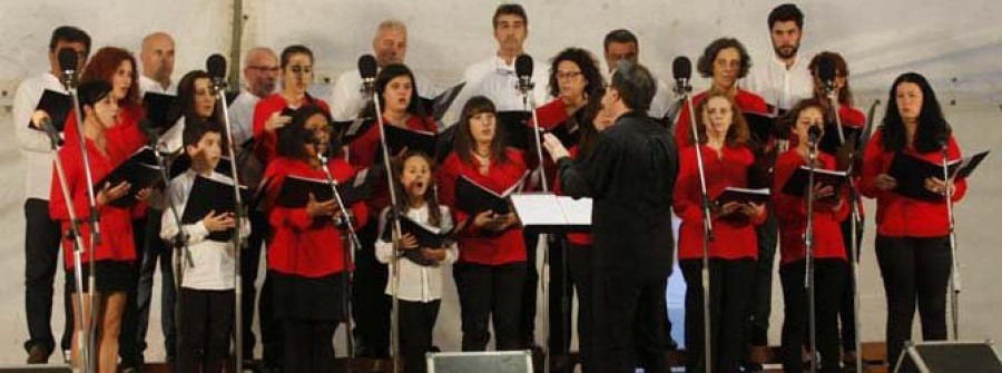 Diapasón ultima o obradoiro de música coral con Javier Busto