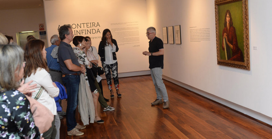 Homenaje a los artistas gallegos de la emigración en la nueva muestra de Abanca y Afundación