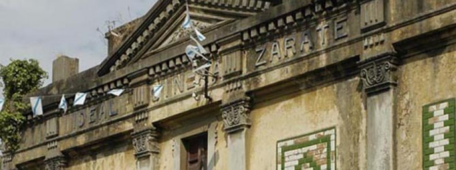 MUGARDOS-El Consorcio Galego de Igualdade salva solo la fachada del antiguo cine Zárate