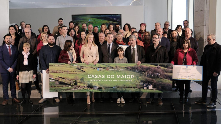 Feijóo prevé que Galicia tenga en activo en 2020 al menos 76 casas nido y 60 casas del mayor
