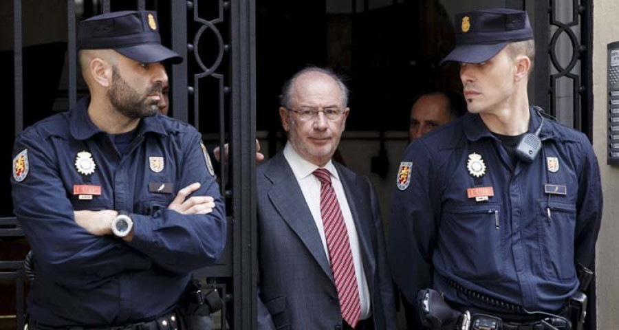 Hacienda ratifica su informe sobre el exvicepresidente Rodrigo Rato 
tras dos años de caso