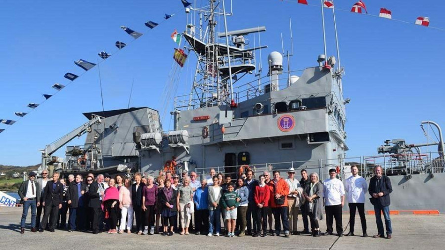 El patrullero “Centinela” tomó parte en Irlanda en los actos del “Remembering The Armada”