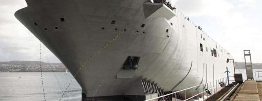 Retraso en la entrega del LHD “Canberra” a la RAN