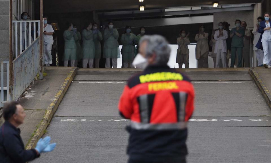 Menos del 1% de los ingresados en Ferrol por Covid-19 volvieron al hospital