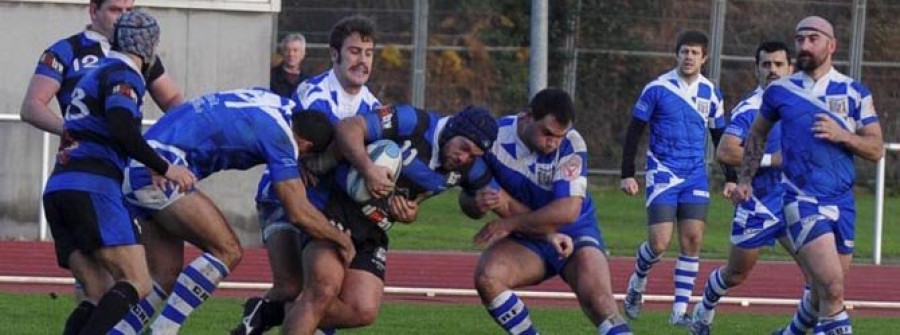 El Rugby Ferrol cae en un encuentro de poder a poder